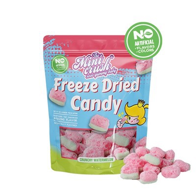 Тарбузи хушкшудаи яхкардашуда (Ранги табиӣ)